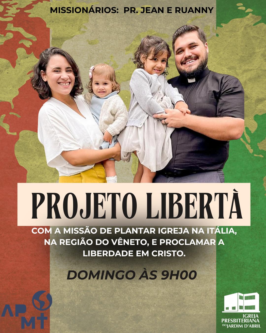 Missionários do Projeto Libertà